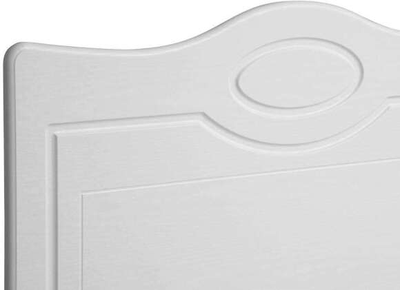 Кровать 900 с настилом Монако МН-10 белое дерево