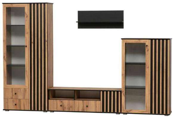 Полка навесная Либерти 51.09 Черный