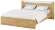 Кровать с настилом ЛДСП Адель 160х200, белый/дуб крафт
