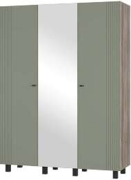 Шкаф трехстворчатый Олива ШК-08, Дуб каньон/MF12