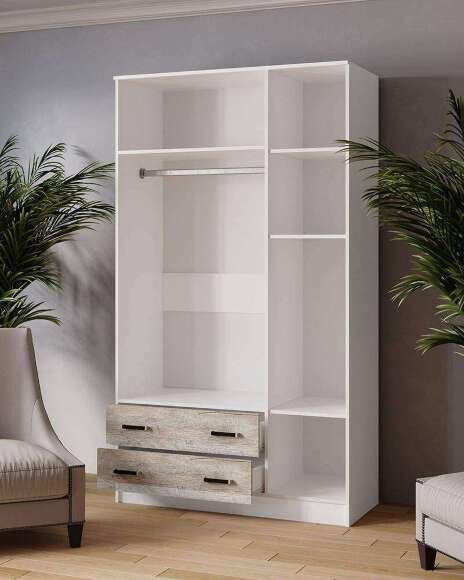 Шкаф трехдверный 1200 Лагуна (ТЭКС) Дуб Юкон Шкаф трехдверный 1200 Лагуна (ТЭКС) Дуб Юкон