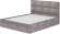 Кровать 160х200 с настилом ЛДСП Линда, грей Кровать 160х200 с настилом ЛДСП Линда, грей