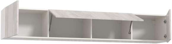 Стенка Гамма 6 Белый / Бетон пайн белый