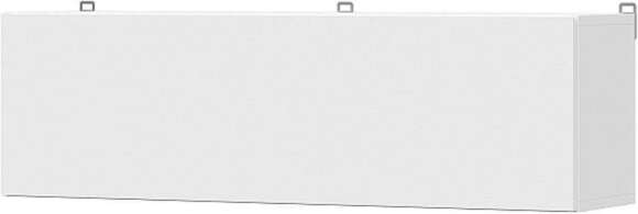 Токио шкаф навесной / Белый текстурный