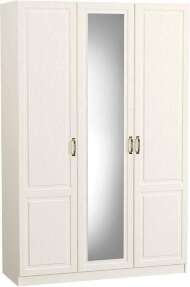 Шкаф комбинированный Ливерпуль 08.45.01, Белый, Ясень ваниль Шкаф комбинированный Ливерпуль 08.45.01, Белый, Ясень ваниль