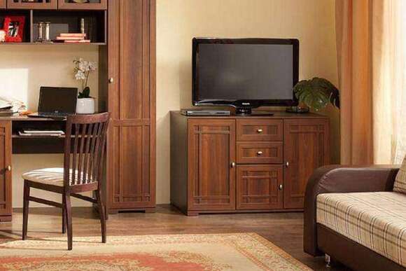 Тумба МЦН Sherlock 5 Глазов (Орех Шоколадный) Тумба МЦН Sherlock 5 Глазов (Орех Шоколадный)