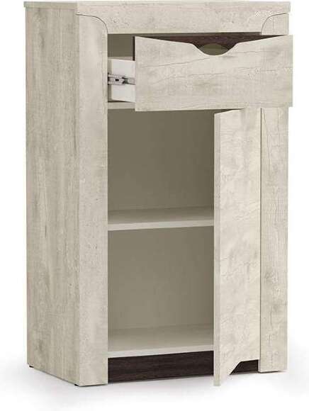 Тумба Лючия 33.20, Бетон пайн белый, Венге Тумба Лючия 33.20, Бетон пайн белый, Венге