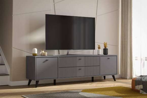 Тумба под ТВ Милан, Графит