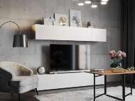 Стенка Гамма 6 Белый / Геометрия