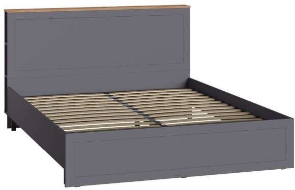 Остин Спальня 1 графит/дуб золотой