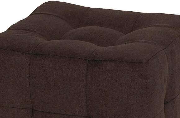 Пуф Лотос Коричневый велюр