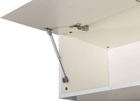 Шкаф комбинированный Ливерпуль 13.21, Белый, Ясень ваниль