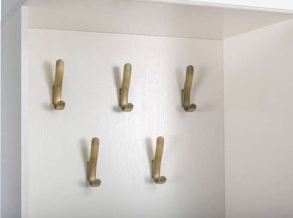 Шкаф комбинированный Ливерпуль 13.21, Белый, Ясень ваниль