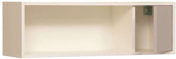 69.06 Полка Артис Белый/Серый