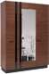 Шкаф 3-х створчатый Магнолия дерево / орех