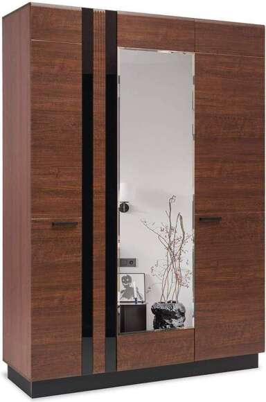 Шкаф 3-х створчатый Магнолия дерево / орех