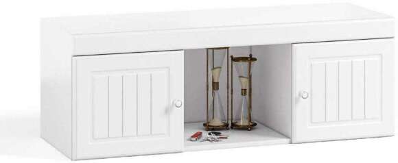 Полка навесная Монако МН-13 белое дерево Полка навесная Монако МН-13 белое дерево