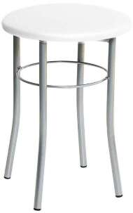 Табурет Лотос с кольцом милк