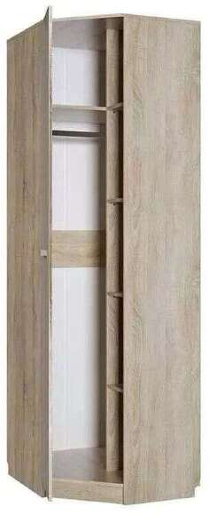 Шкаф угловой НМ 013.04-02 левый Акварель Капучино