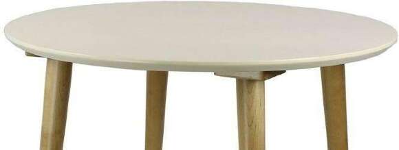 Столешница Олсон/Ронда 100х100 круг, слоновая кость Столешница Олсон/Ронда 100х100 круг, слоновая кость