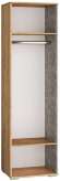 Шкаф для одежды Оскар-18 (ТЭКС) Дуб Крафт / Ателье Шкаф для одежды Оскар-18 (ТЭКС) Дуб Крафт / Ателье