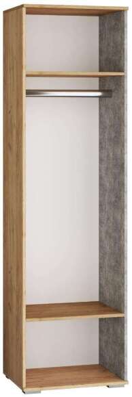 Шкаф для одежды Оскар-18 (ТЭКС) Дуб Крафт / Ателье Шкаф для одежды Оскар-18 (ТЭКС) Дуб Крафт / Ателье
