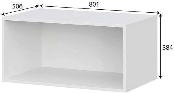 Антресоль для шкафа ШК 5 (800), Белый