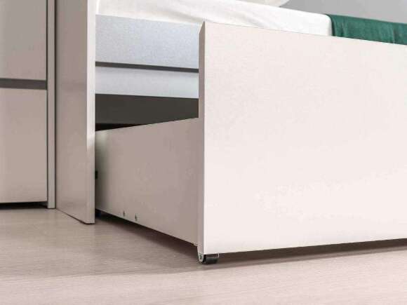 Торонто кровать 11.39 Белый/Серый Торонто кровать 11.39 Белый/Серый