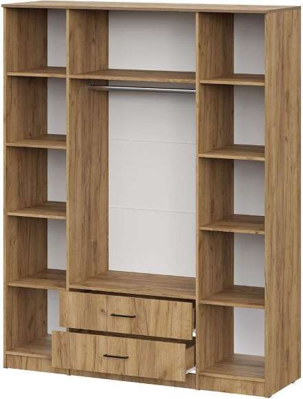 ШК 1 шкаф (серия 2) / Дуб золотой