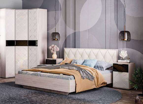 Тумба прикроватная Кимберли ТБ-02 Семья Мебелони (БТС)