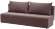 Диван Фортуна, коричневый