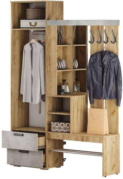 Прихожая Трамп (Мебелони) Прихожая Трамп (Мебелони)