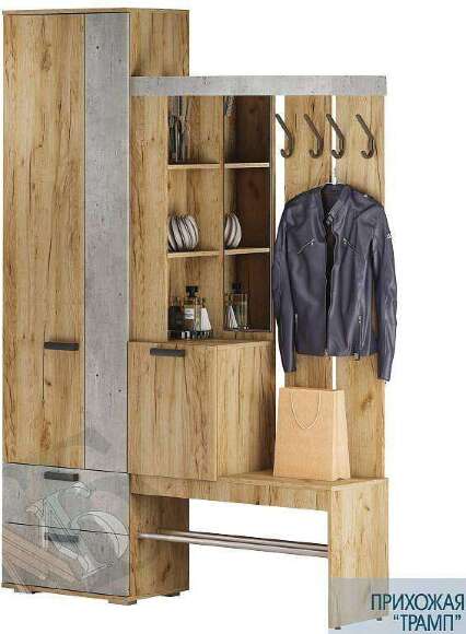 Прихожая Трамп (Мебелони) Прихожая Трамп (Мебелони)