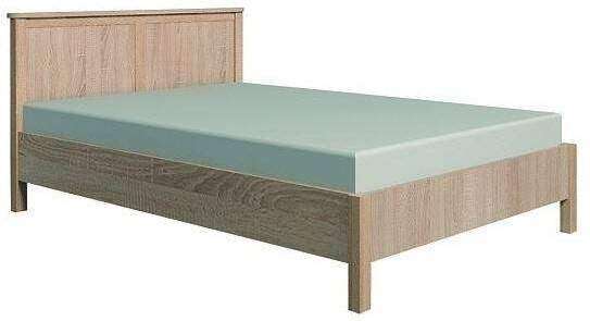 Кровать с ортопедическим основанием (дерево) Sherlock 44 120х200, дуб сонома Кровать с ортопедическим основанием (дерево) Sherlock 44 120х200, дуб сонома