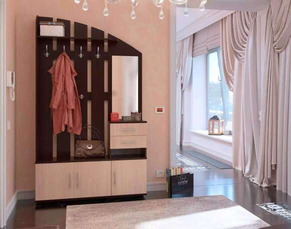 Прихожая ВШ-2.2В Венге/ Беленый дуб Прихожая ВШ-2.2В Венге/ Беленый дуб