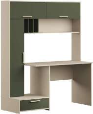 Стол письменный Лайт 03.243 Н, Сатин, Зеленый