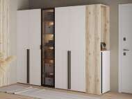 Прихожая Арден 3 Дуб Делано / Сантьяго софт Прихожая Арден 3 Дуб Делано / Сантьяго софт