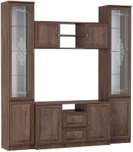 Шкаф комбинированный Габриэлла 06.87, Дуб кальяри, Дуб коньяк