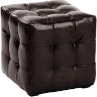 Пуф Лотос Коричневый экокожа