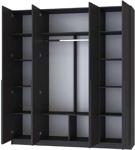 Спальня Феникс, графит/олива софт Спальня Феникс, графит/олива софт