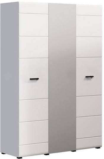 Шкаф 3-х створчатый Нэнси NEW белый глянец