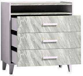 Комод Айрис 455 (Глазов) Статуарио Комод Айрис 455 (Глазов) Статуарио