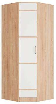 Угловой шкаф Сакура (БТС) Белый/Дуб Сонома
