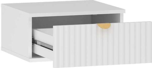 НМ 040.20 тумба навесная Дакота Белый / Меренга