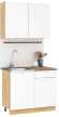 Кухня Дана 1.0 (Белый / Дуб Крафт золотой)