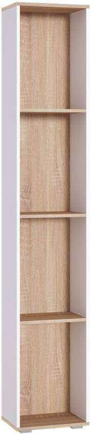 Куба Стеллаж 13.141 Дуб сонома, Белый премиум Куба Стеллаж 13.141 Дуб сонома, Белый премиум
