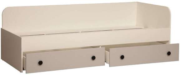 69.10 Кровать с ящиками Артис Белый/Серый