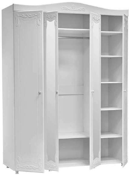 Спальня Италия-6 белое дерево Спальня Италия-6 белое дерево