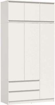 82.02 шкаф + 82.05 тумба Берген Белый 82.02 шкаф + 82.05 тумба Берген Белый