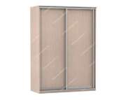 Шкаф купе Модерн 1490х450 2-х дверный 2-х секционный глухой ясень